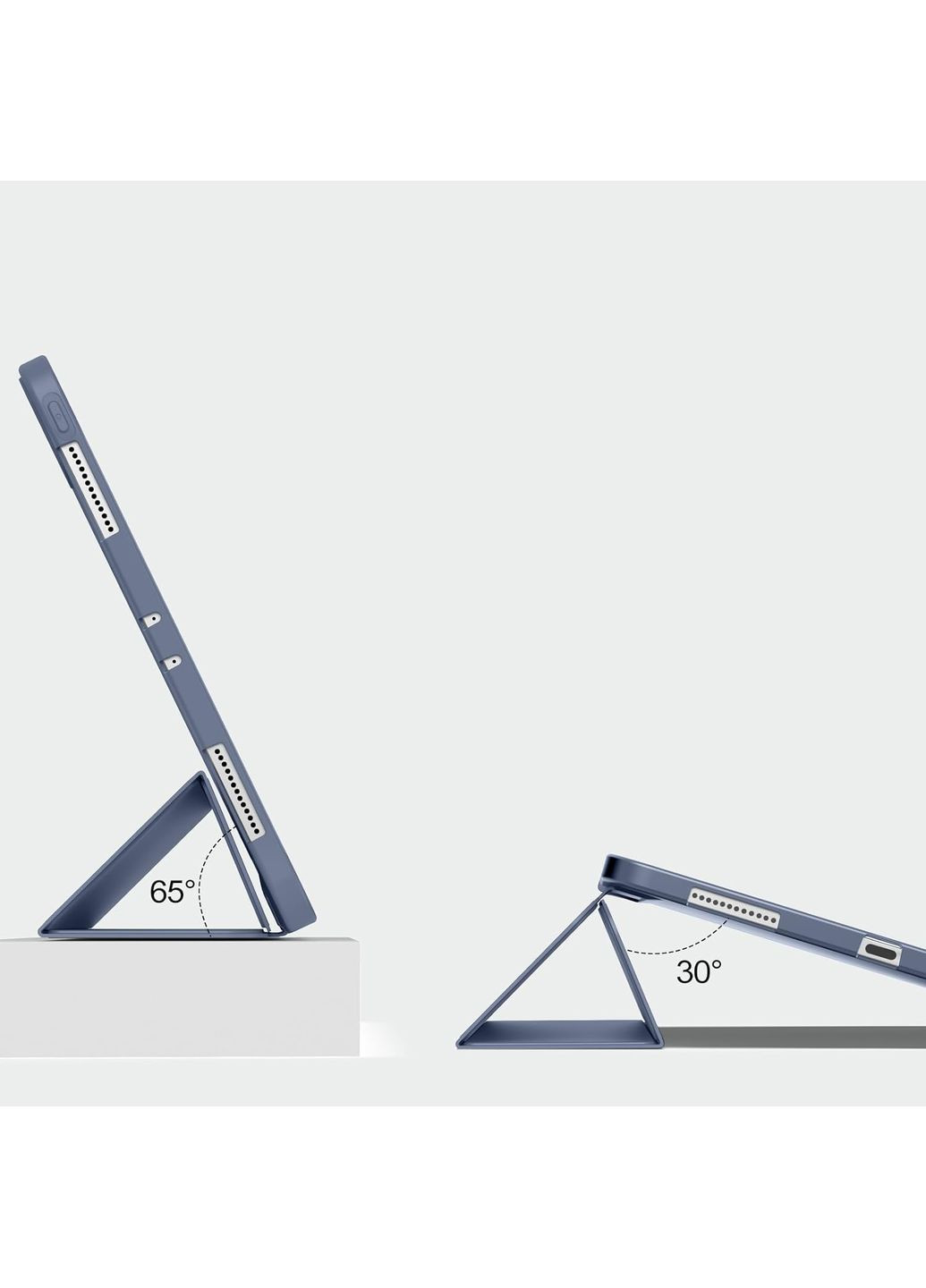 Чехол-книга Tri Fold Soft TPU Silicone для Apple iPad Pro 11" M4 2024 Purple (711749) BeCover (351559814)