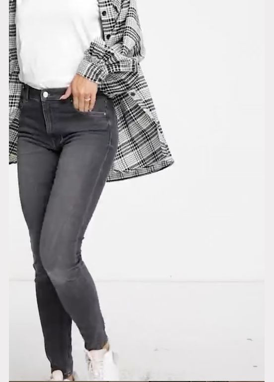 Стильні джинси Скінні джинси Bershka - (308852697)