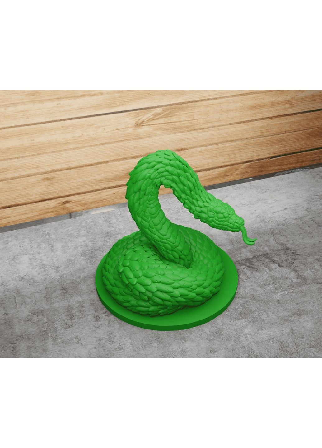 Статуетка Змія на підставці - символ 2025 року. ЗаСвіт (369718726)