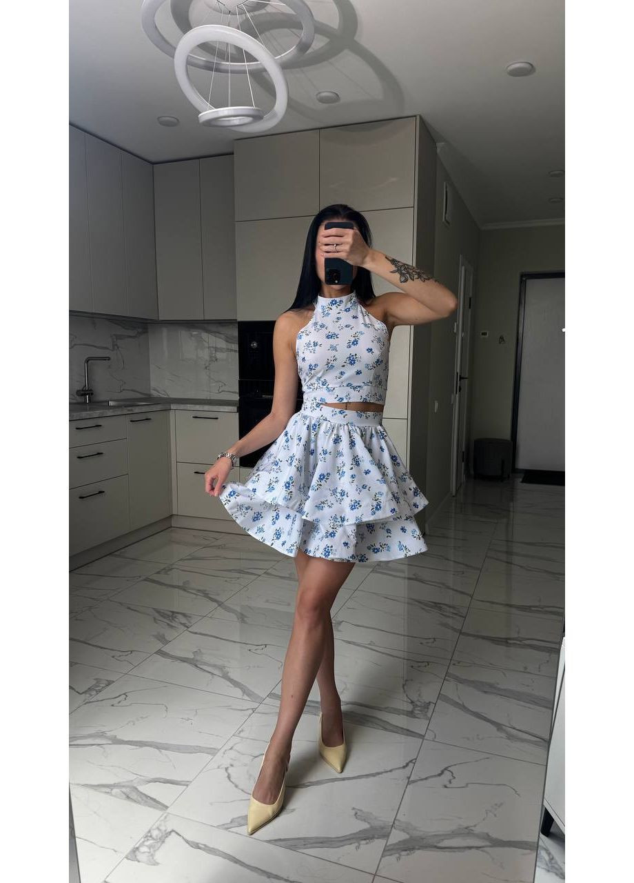 Костюм топ зі спідницею — заміри в описі GD/GL Модний простір (358888540)