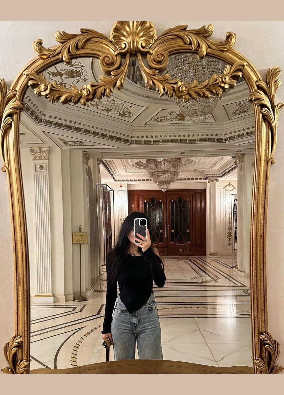 Трендовая чорная кофточка с скошенным низом, универсальный размер — идеальный выбор для любого наряда в этом сезоне No Brand 297 (315067443)