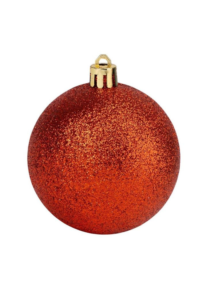 Набір ялинкових куль Червоні вогники 68 шт ELISEY (366321382)