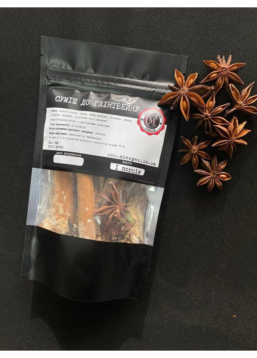 Суміш для глінтвейну Міністерство Спецій 1 шт (30г) No Brand (365630028)