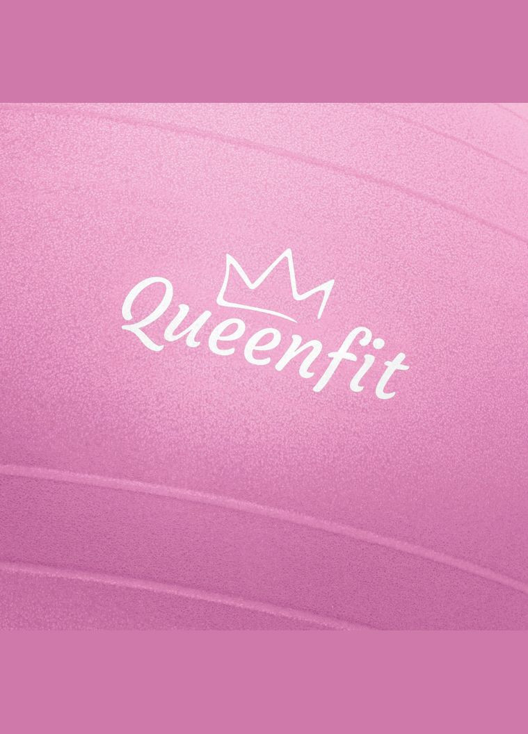 Фитбол 65см розовый + насос Queenfit (303126835)