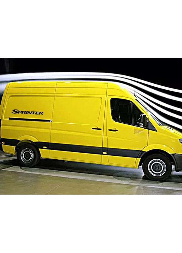 Наклейка на бік мікроавтобуса 3D TUNING STUDIO Мерседес Спринтер 900х120х0.070мм No Brand (362499147)