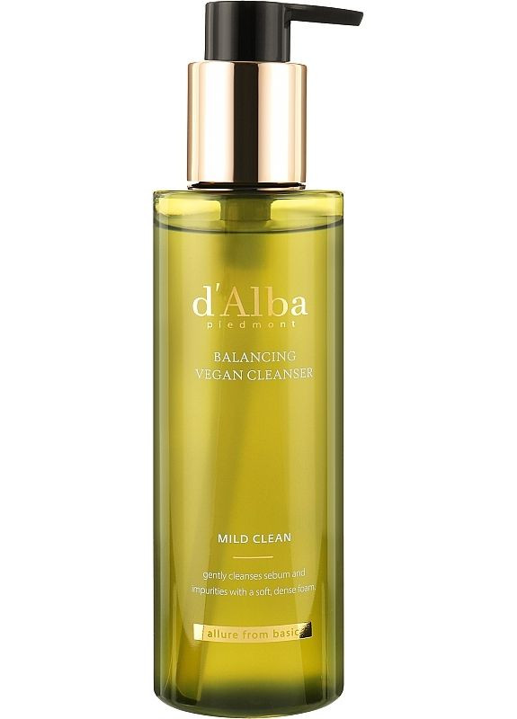 Балансувальний м'який засіб для вмивання Balancing Vegan Cleanser Mild Clean 200ml (2-969821) D'ALBA (369791360)