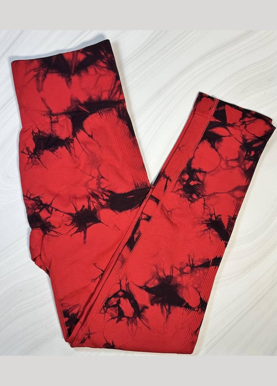 Комплект для фітнесу (спортивний костюм) тай-дай, легінси + топ No Brand (329867642)