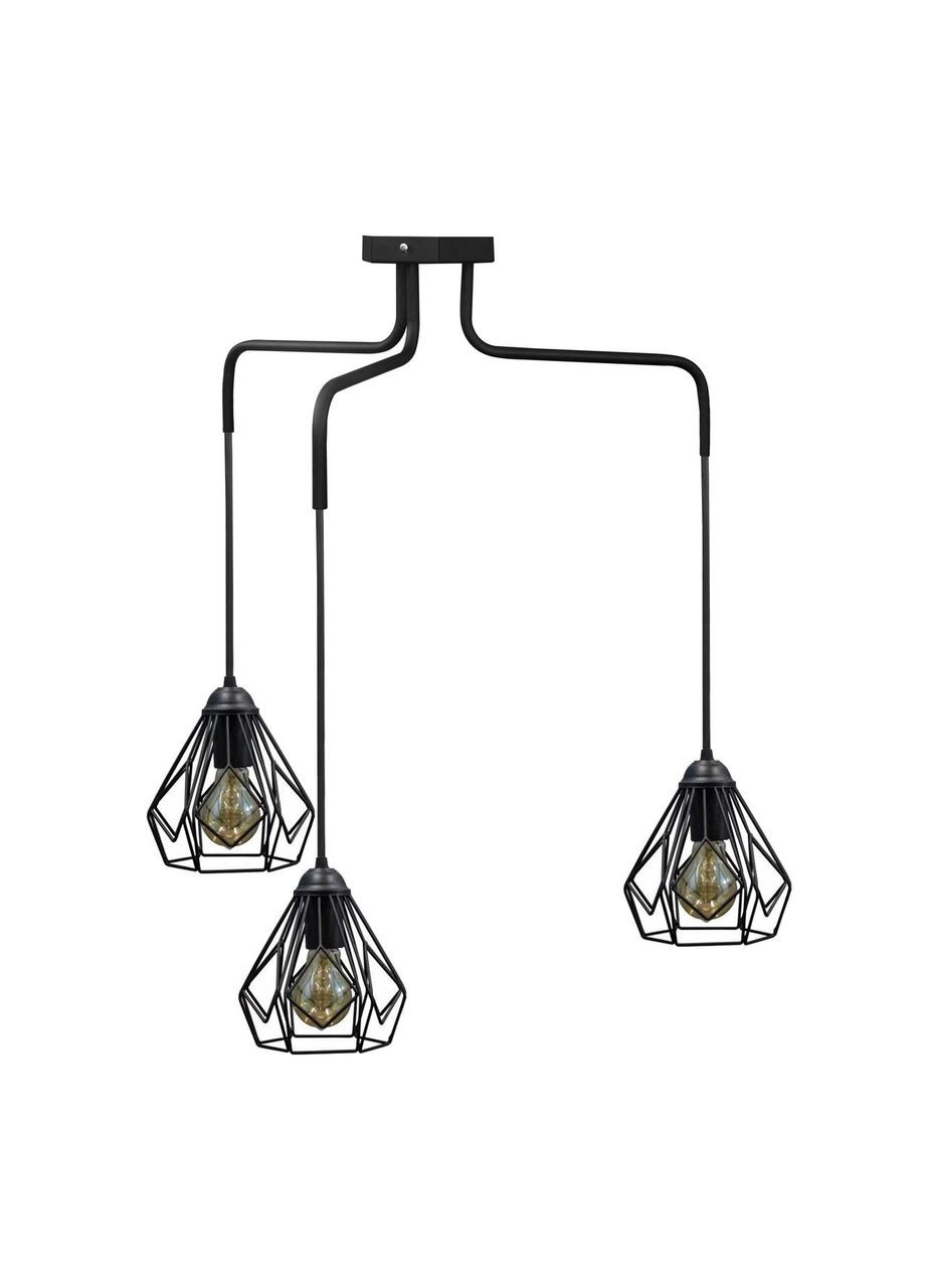 Люстра підвісна в стилі лофт Milan на три плафони NL 1538-3 MSK Electric (325882655)