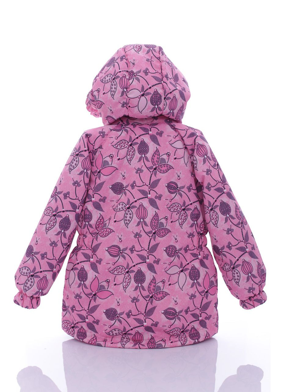 Рожева демісезонна вітровка BABYKROHA