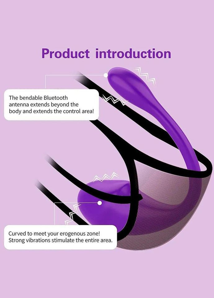 ЭКСКЛЮЗИВНАЯ НОВИНКА ВИБРАТОР Женский Смарт виброяйцо USB No Brand (301867027)