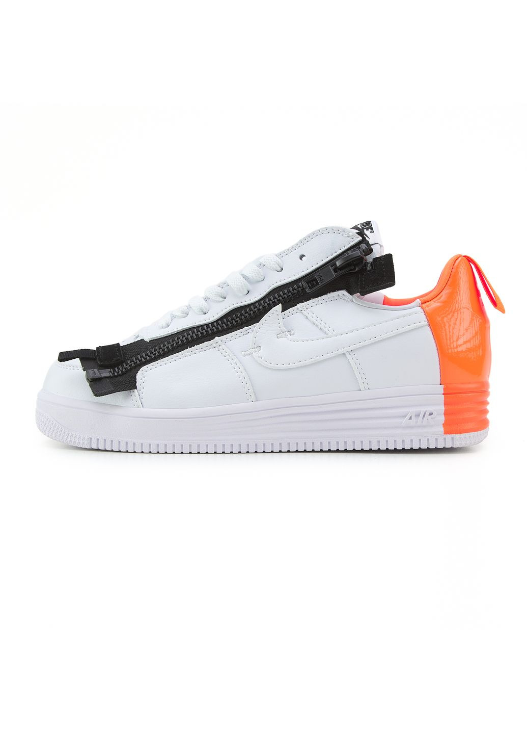 Білі Осінні кросівки чоловічі nike lunar force 1 low acronym white bright crimson найк лунар форс 1 No Brand