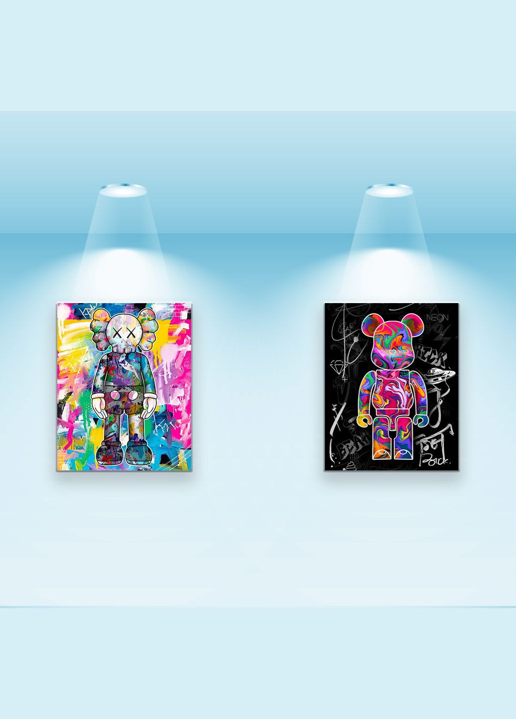 Набір постерів Graffity (PS-112) 2 шт в наборі Riviera Blanca (303136254)