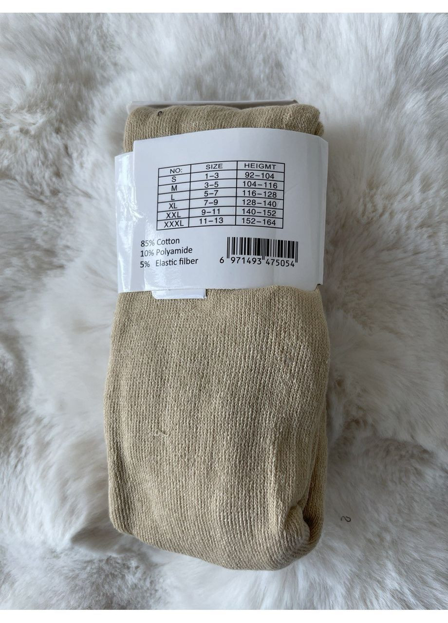 Махровые колготки однотонные No Brand (365654760)