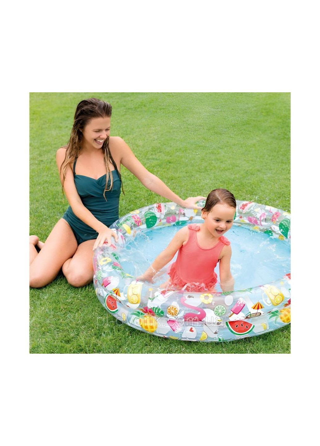 Надувной детский бассейн 59421 Морские Звезды Intex (342398618)