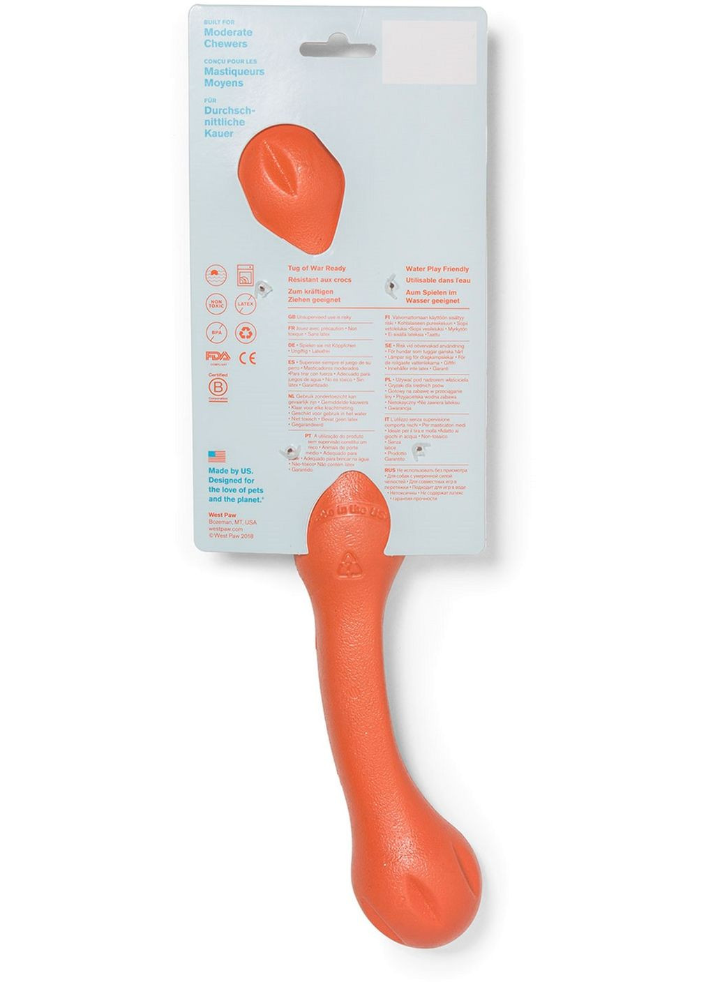 Игрушка для собак Zwig Large Melon BZ021MEL 35 см (747473759669) West Paw (315717793)