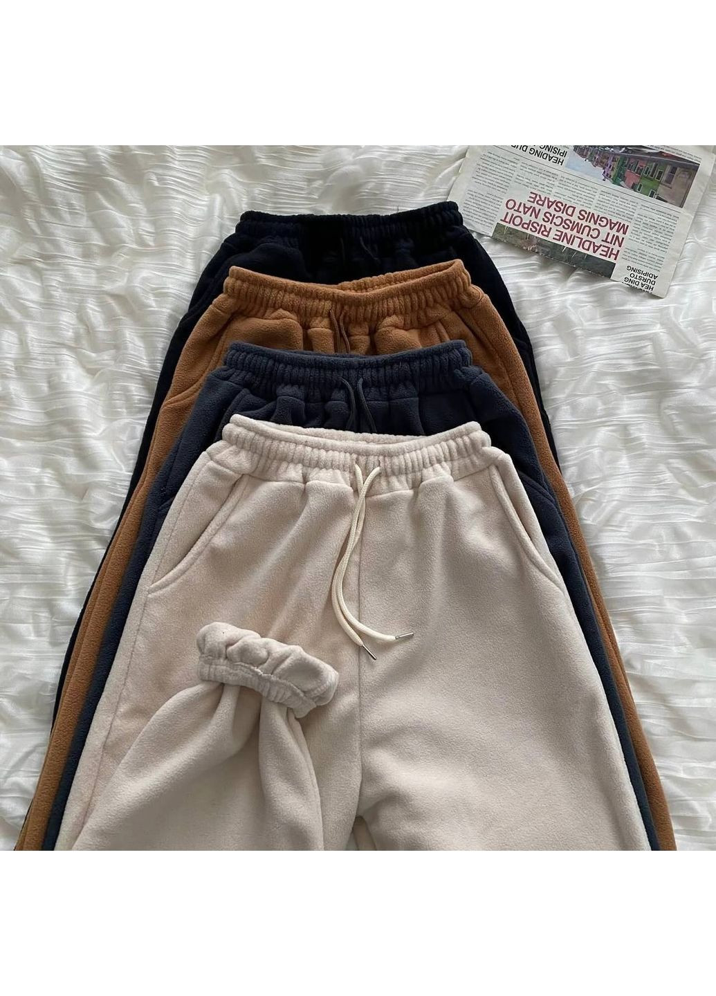 Жіночі теплі штани джогери з флісу Україна (360544901)