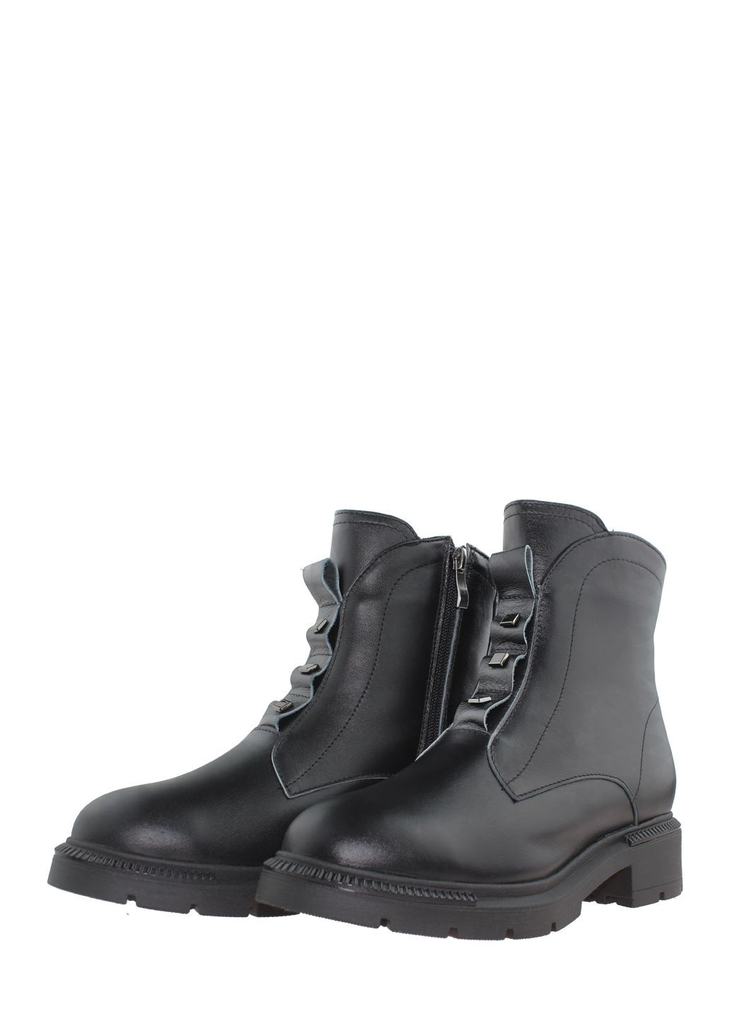 Зимние ботинки ras-066 черный Alvista