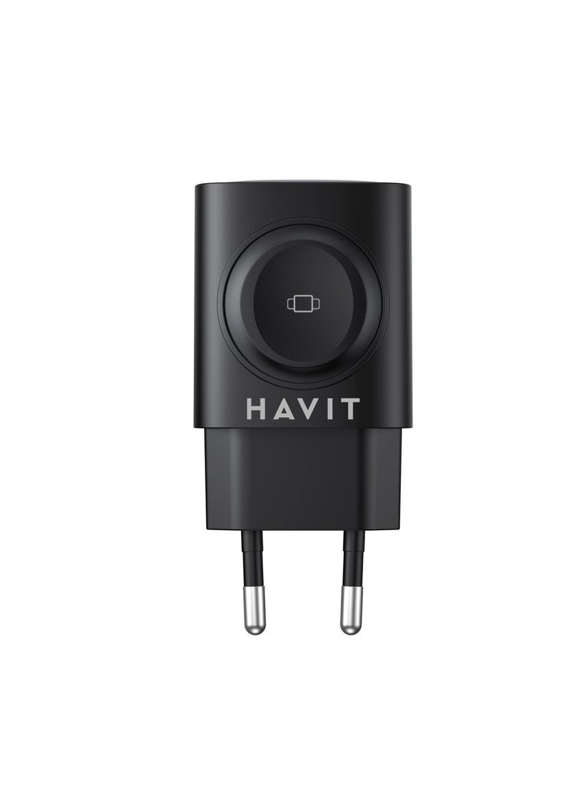 Зарядное устройство HV-UC132 22W USB-A+USB-C+Watch Charger Black Havit (363970190)