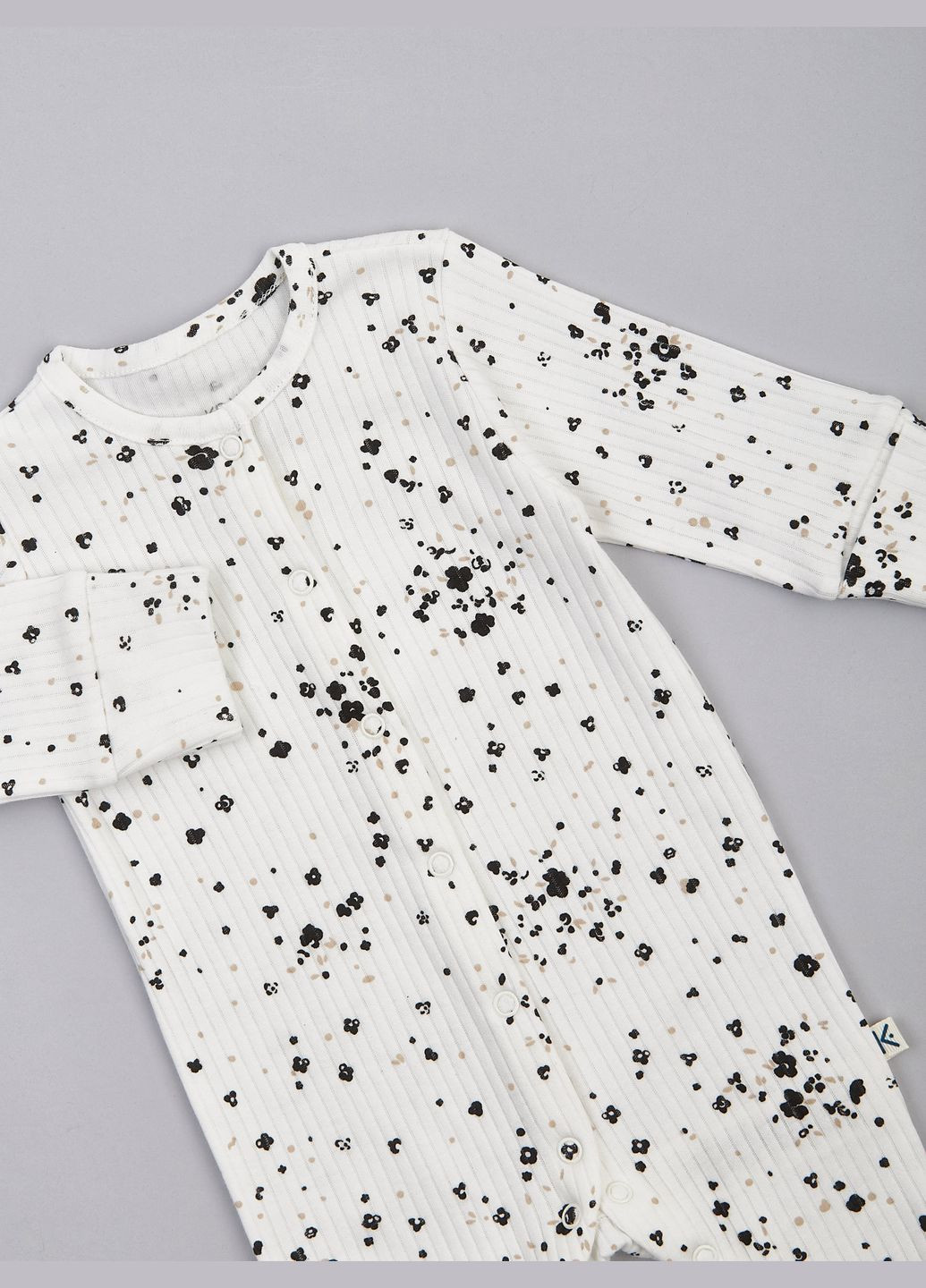 Человечек детский полосатый в мелкие цветочки KRAKO (327415223)