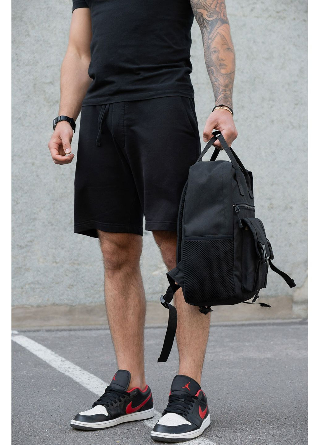 Чоловічий Міський Молодіжний Рюкзак-Сумка LITIY Для Ноутбука Black Without (360641972)