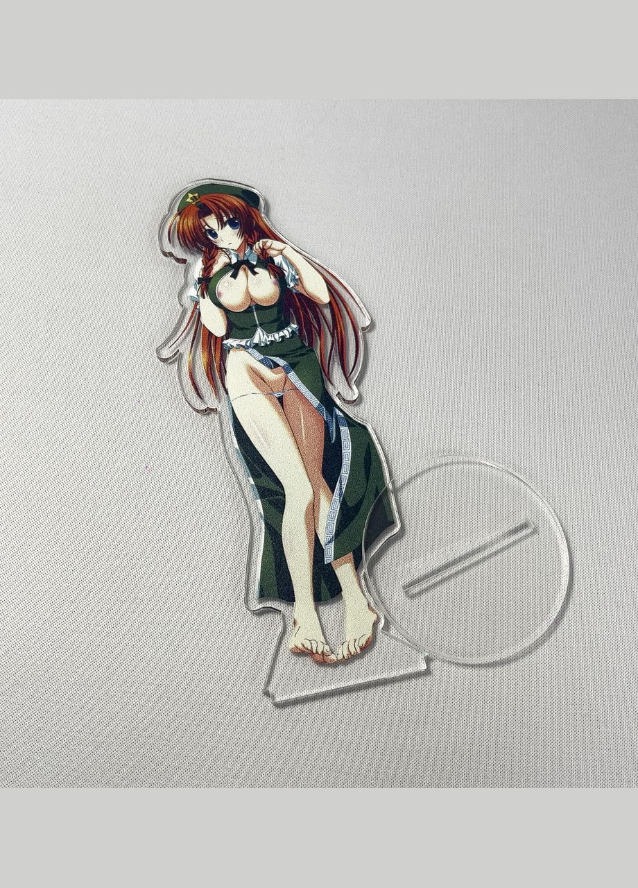 Акриловая коллекционная фигурка Аниме: Dakimakura Hong Meiling 15 см No Brand (339619429)