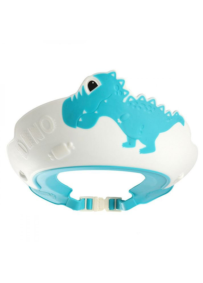 Защитный детский козырек для мытья головы RKG-22609 Дино Голубой No Brand (367959613)