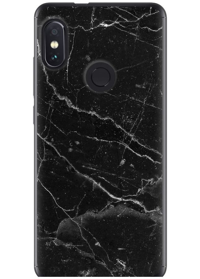Силиконовый чехол 'Черный мрамор v2' для Endorphone Xiaomi Redmi Note 5 Pro (316654450)