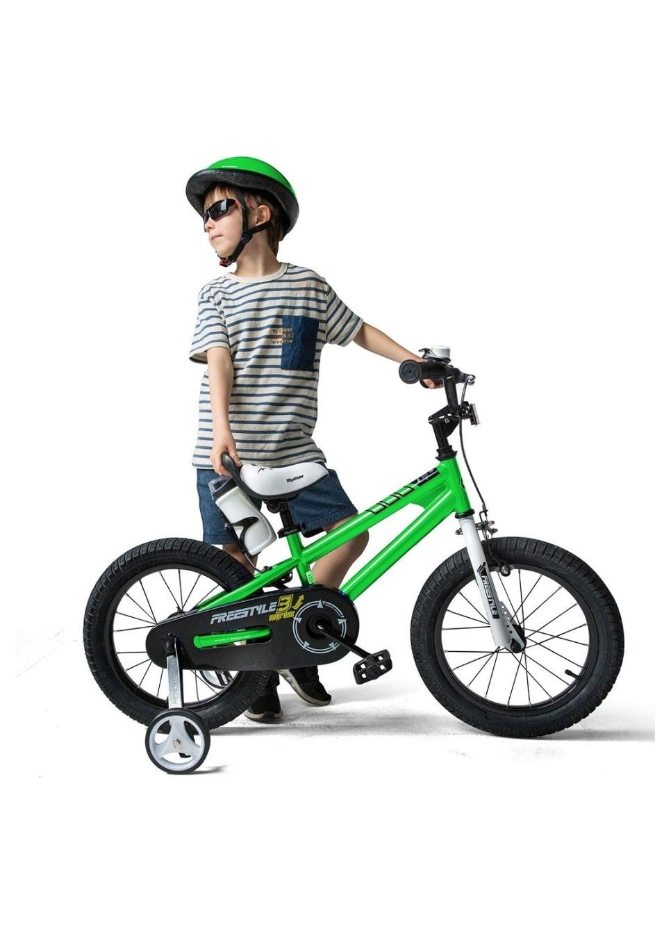 Велосипед FREESTYLE 18", OFFICIAL UA, зеленый (RB18B6-GRN) RoyalBaby (316397168)