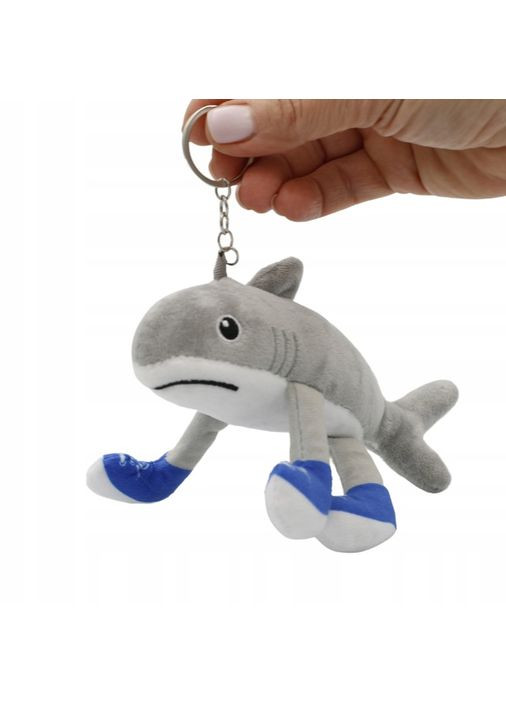 Мягкая игрушка-брелок Акула Тралалеро Тралала Tralalelo Tralala Italian Brainrot Итальянский брейнрот для детей 18 см Shantou (366870968)