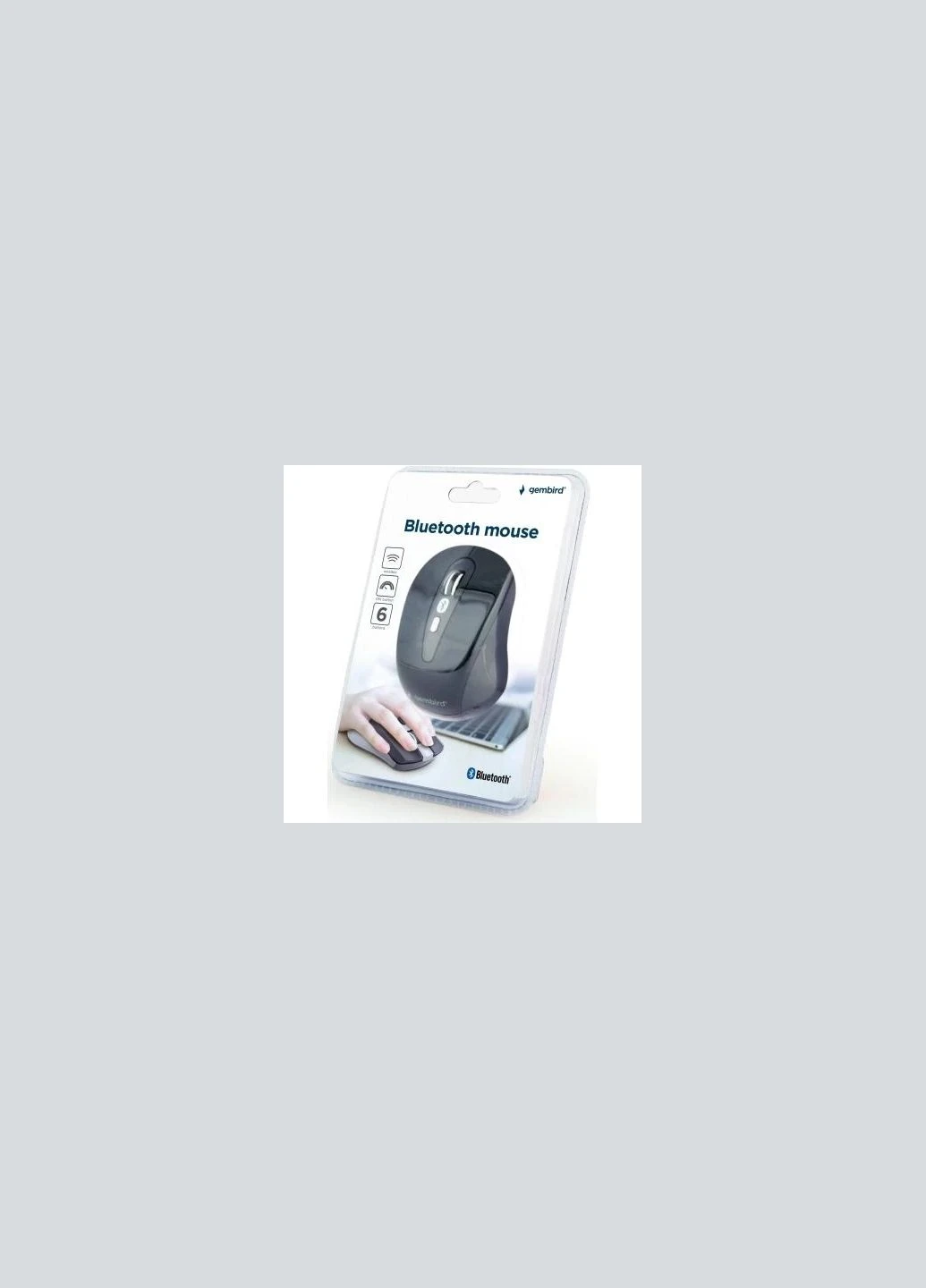 Мишка MUSWB-6B-01 Bluetooth Black (MUSWB-6B-01) Gembird (311201223)