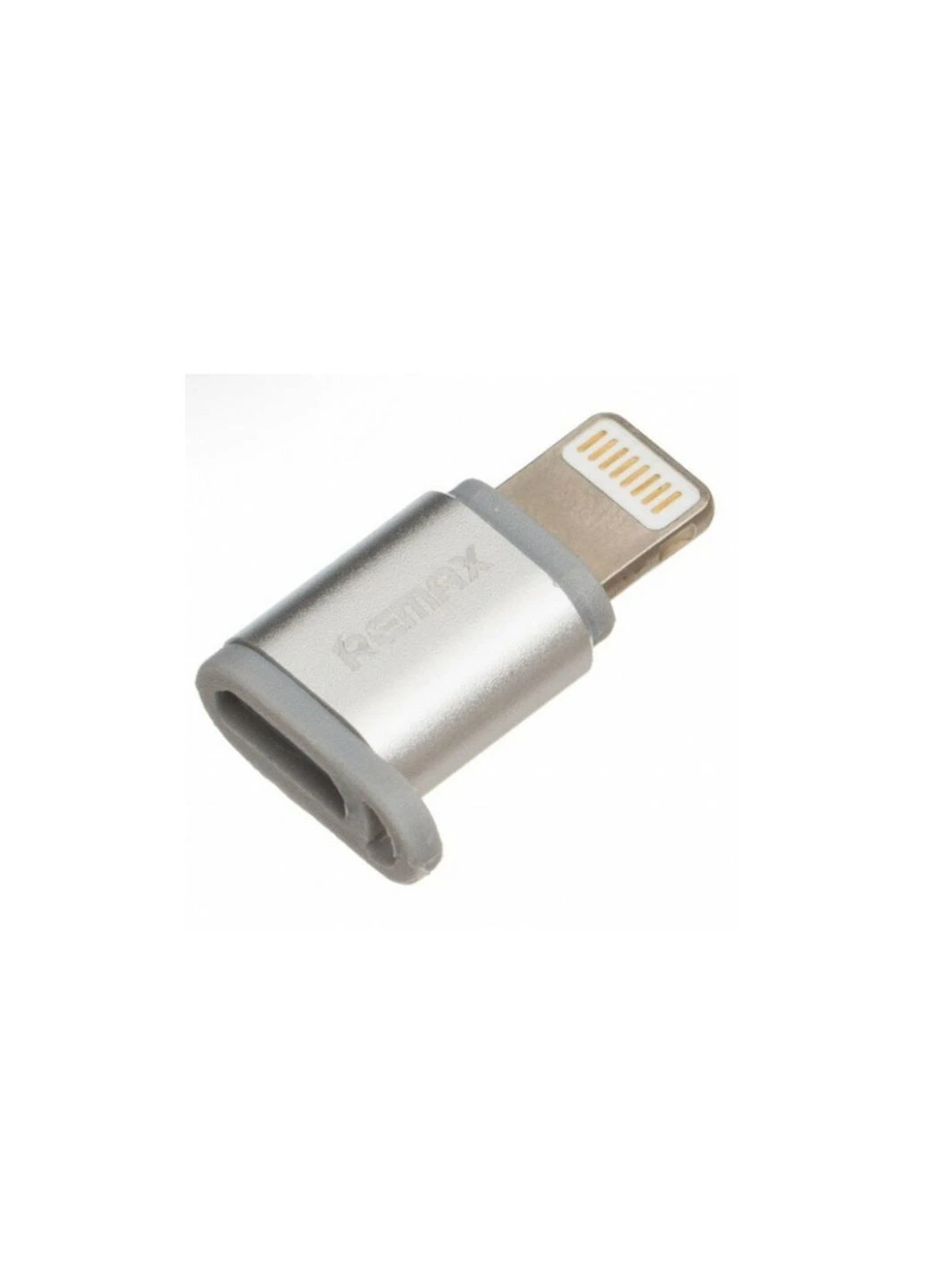 Переходник RA-USB2 с Lightning на Micro для смартфонов и других устройств / Серый Remax 1459 (396924868)