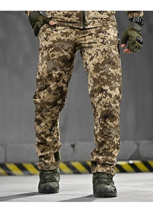 Армійські чоловічі демісезонні штани Тувей піксель No Brand (370756570)