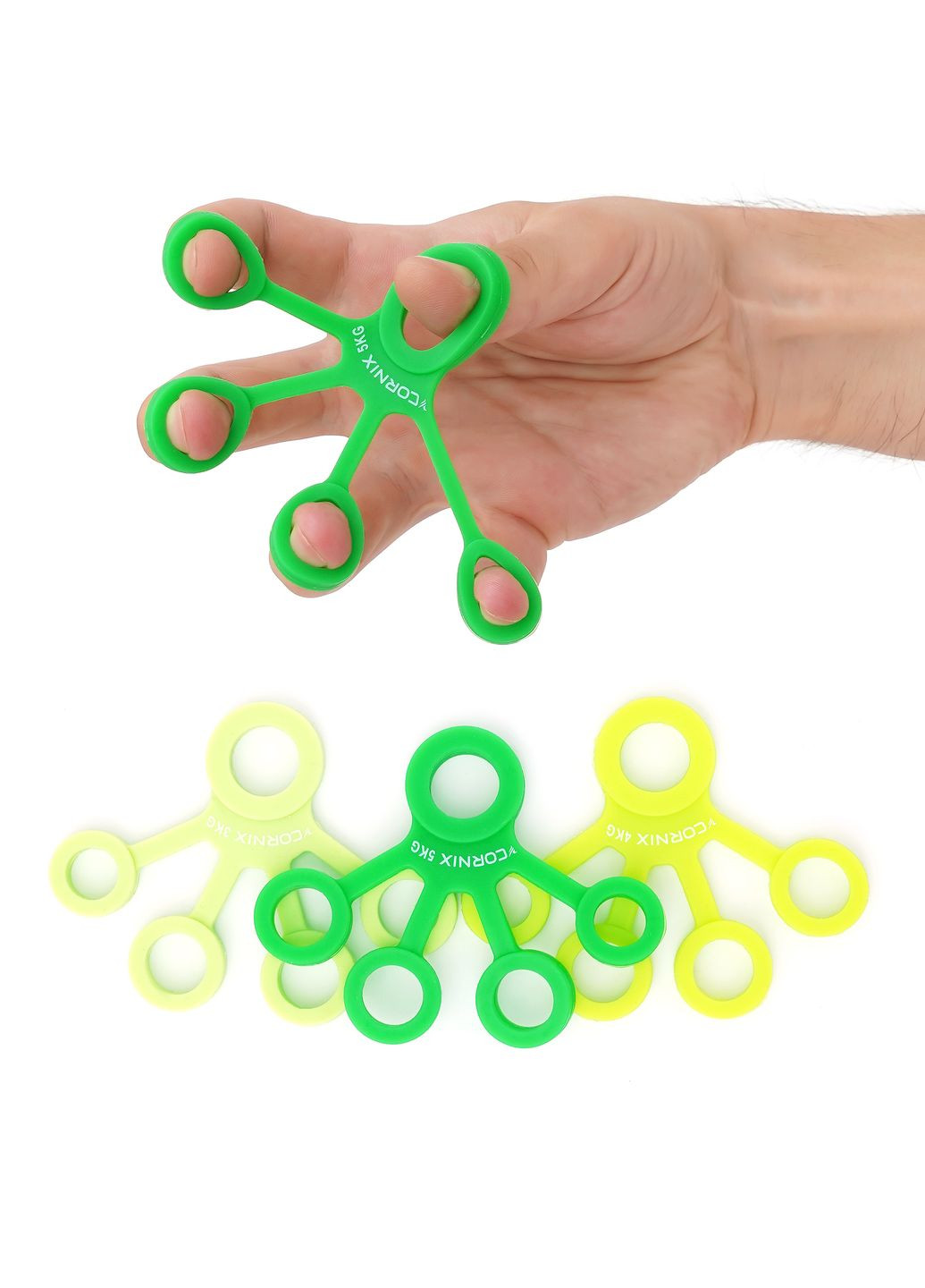 Набір еспандерів для пальців та кисті 3-5 кг 3 шт XR-0218 Cornix (315720406)