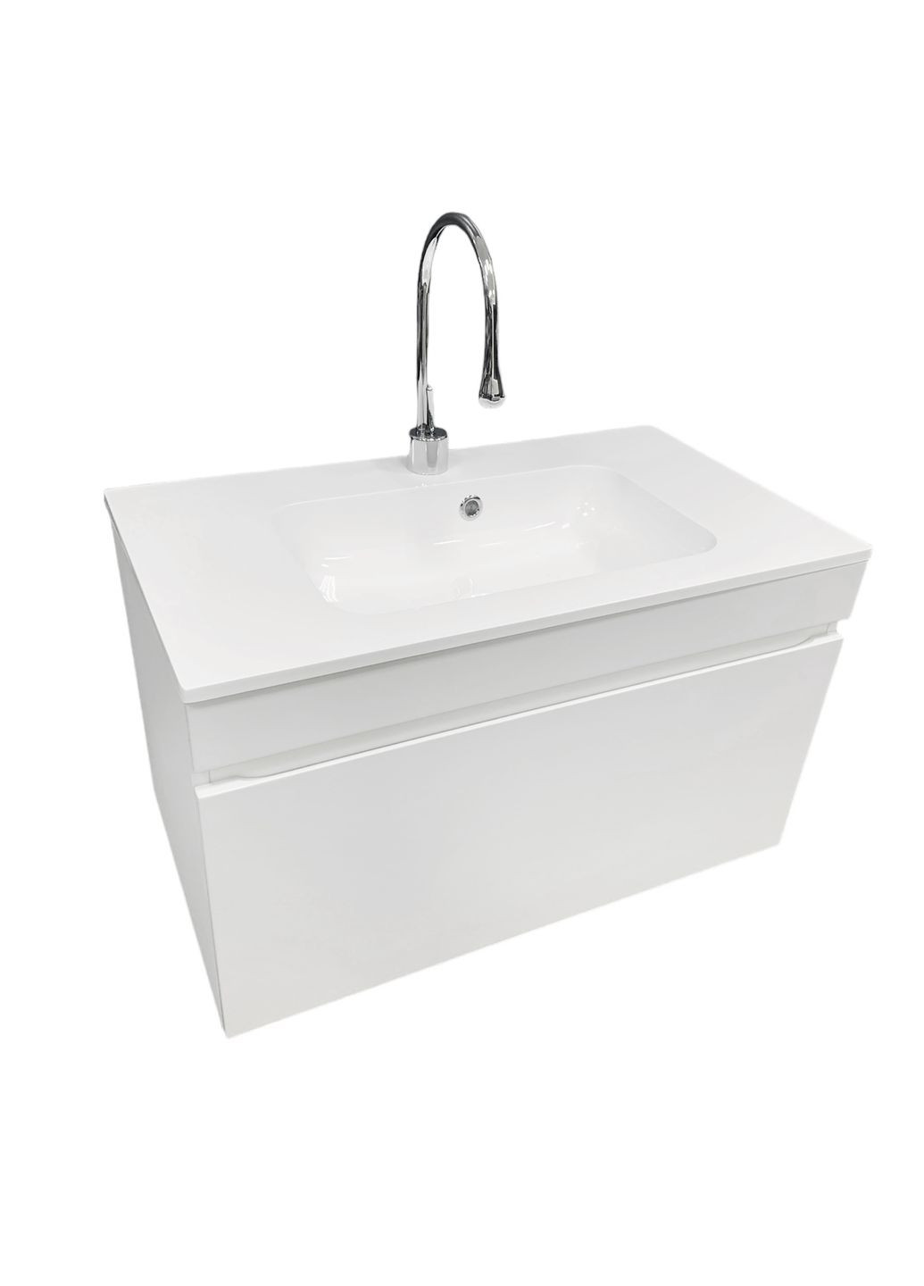 Раковина, умивальник, штучний камінь, прямокут. Adamant (365749224)