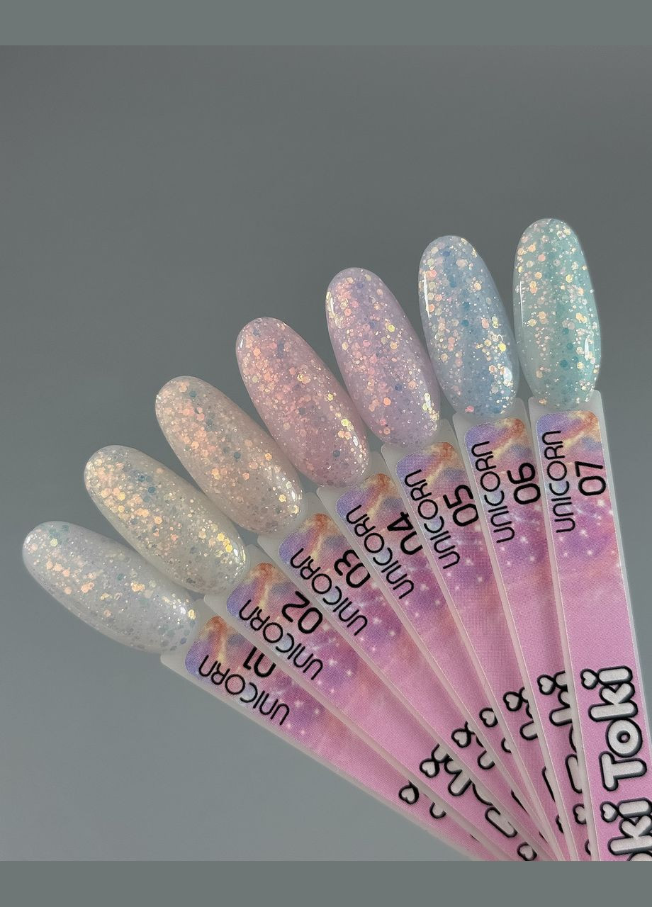 Гель-лак Toki-Toki Unicorn №001, 5ml Toki Toki (308249639)