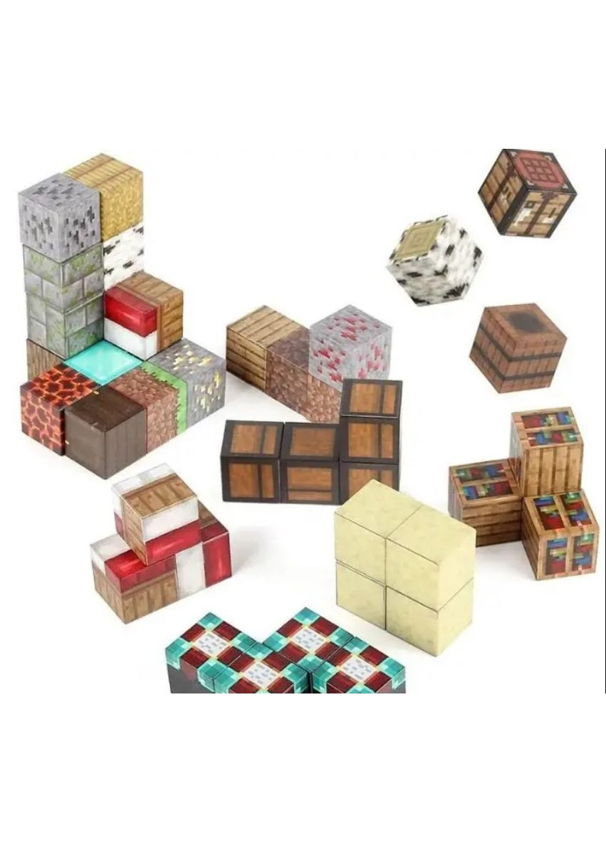 Конструктор магнітний Magnetic Cube "Сакура біля озера Ерхай" 224шт (2104618682) No Brand (357209810)