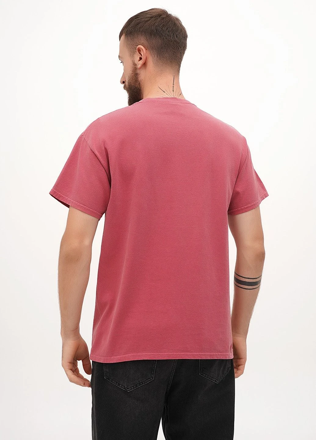 Світло-бордова футболка Blue 84