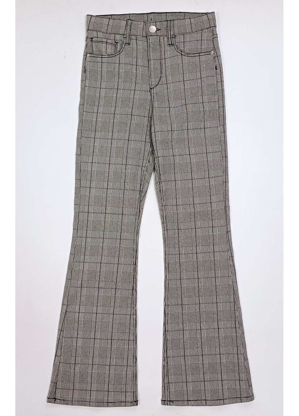 Комбинированные демисезонные брюки H&M