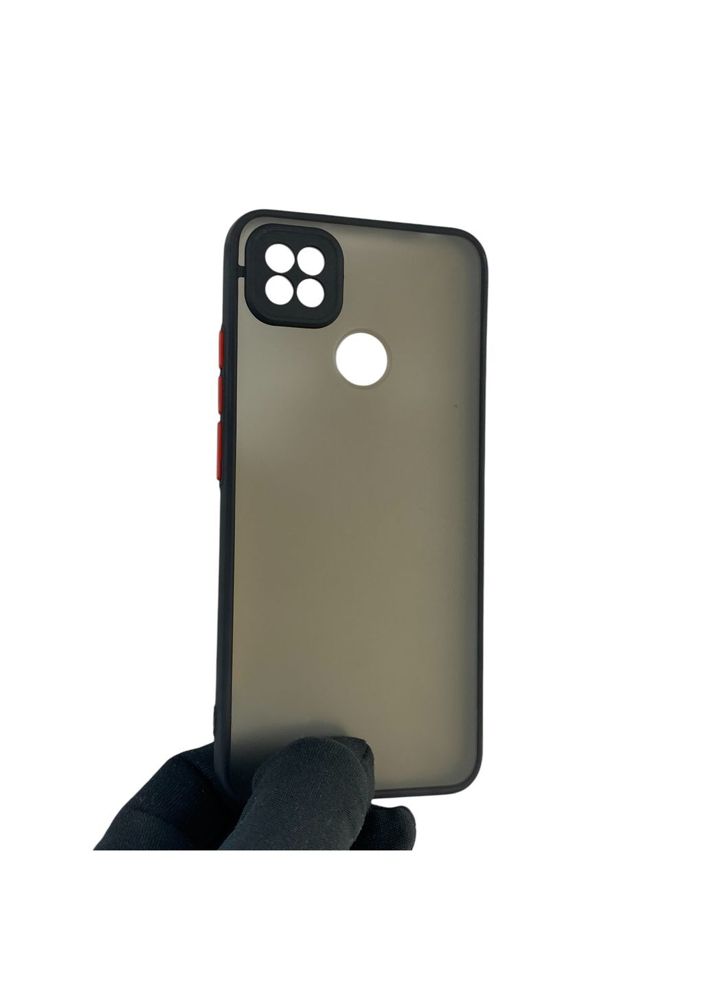 Чехол для телефона Redmi 10A с высокими бортами с защитой камеры на сяоми редми 10а черный Xiaomi (366233565)