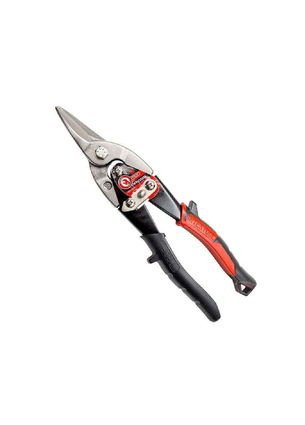 Ножиці по металу 250мм прямі Cr-Mo NT-0503 ТМ Intertool (304262838)