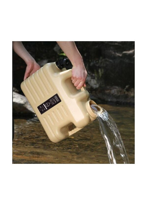 Бутыль Канистра 18,5 л для воды с краном и ручкой, золотистый, PET-TBG 18.5L ViO (372459559)