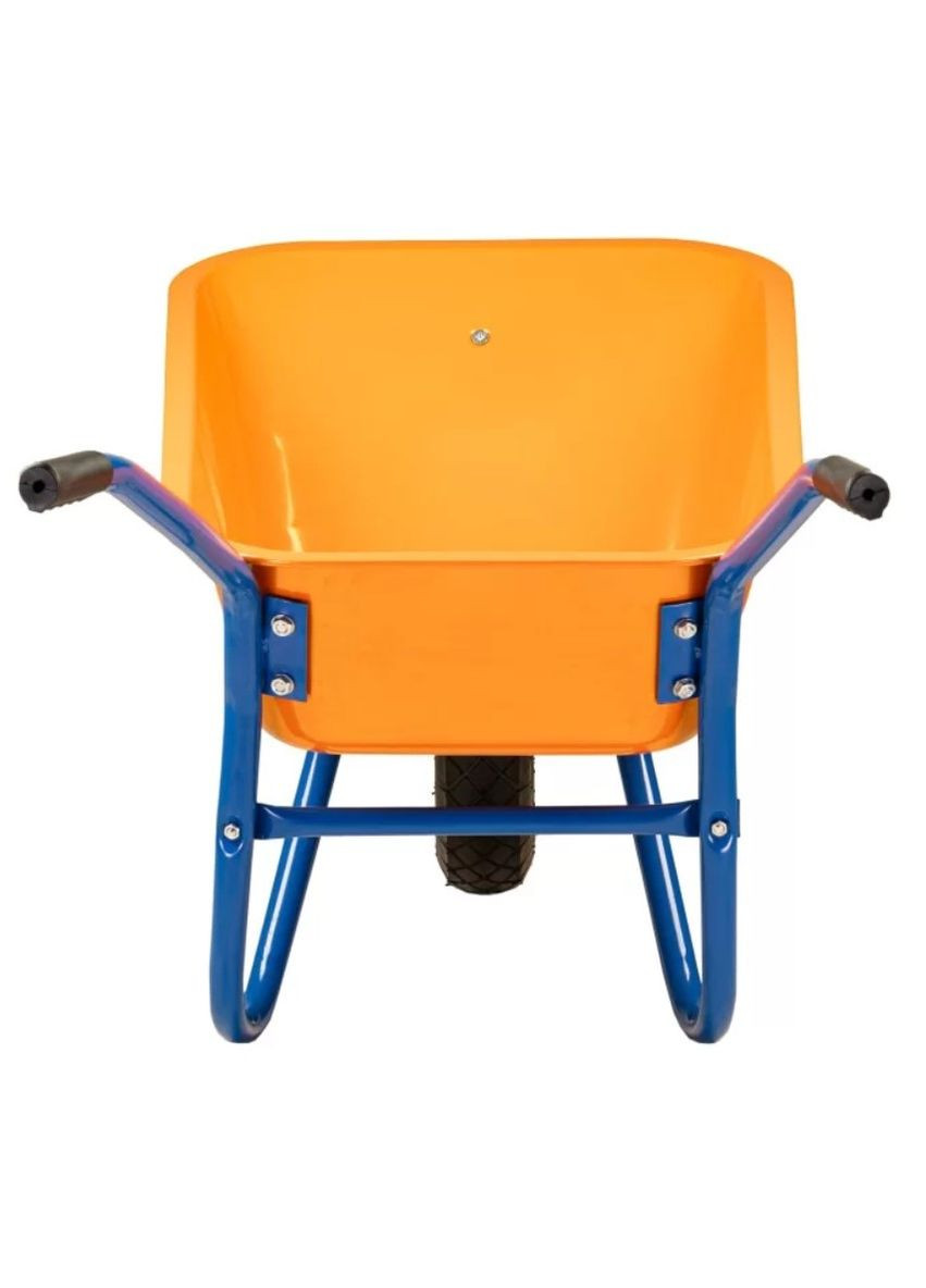 Тачка будівельна Dakar Expert (90 л, 180 кг, 0.8 мм) посилена порошкова фарба одноколісна з пневматични (24222) BLUETOOLS (318093126)