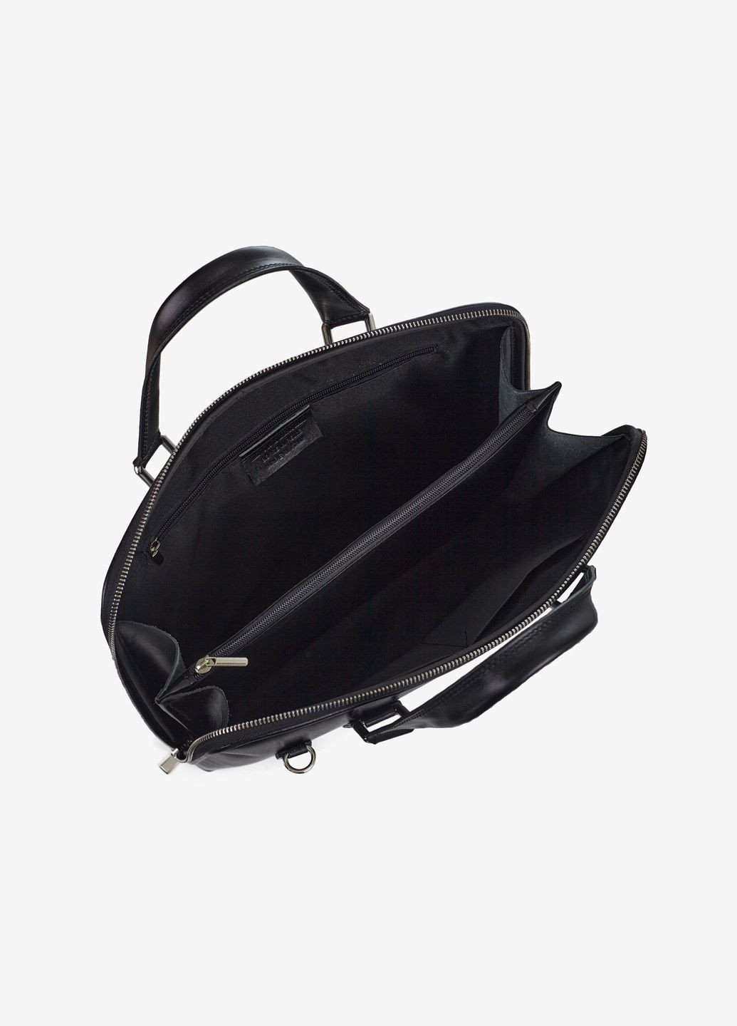 Сумка для ноутбука жіноча шкіряна велика на блискавці Briefcase Regina Notte (280199200)