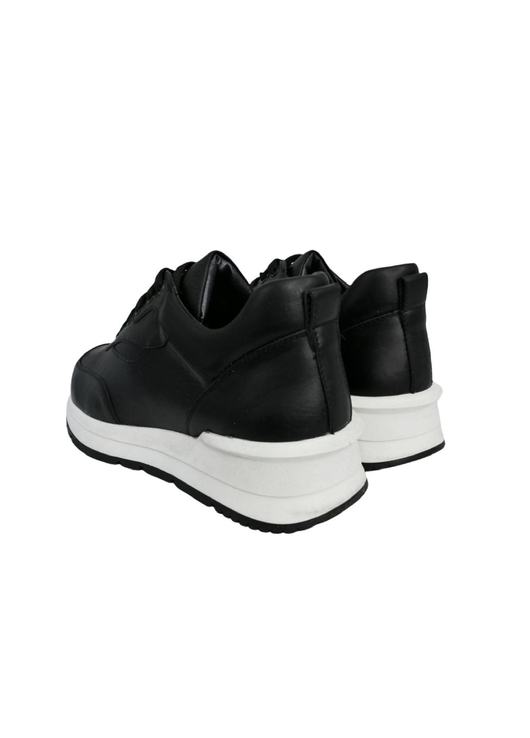 Черные кроссовки (р) кожа 0-1-1-7013-111-11 Monroe Star