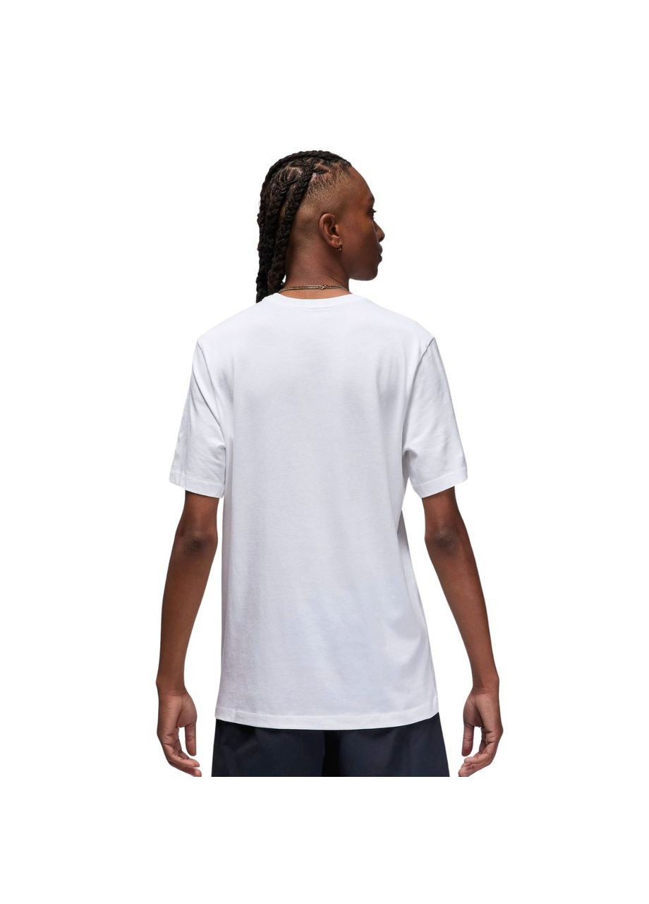 Біла футболка чоловіча air jordan jumpman watercolor fn5980-100 Nike
