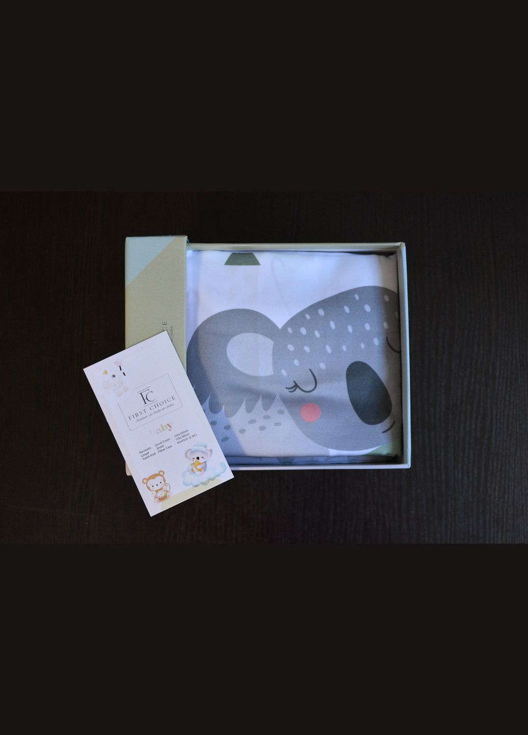 Постільна білизна для новонароджених Baby Digital Satin 100х150 см. Koala First Choice (318381176)