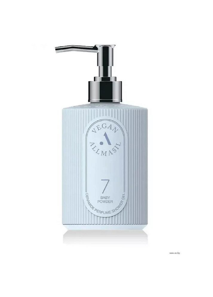 Гель для душа с ароматом детской присыпки 7 Ceramide Perfume Shower Gel Baby Powder 300 мл (8809744061771) ALLMASIL (349754125)