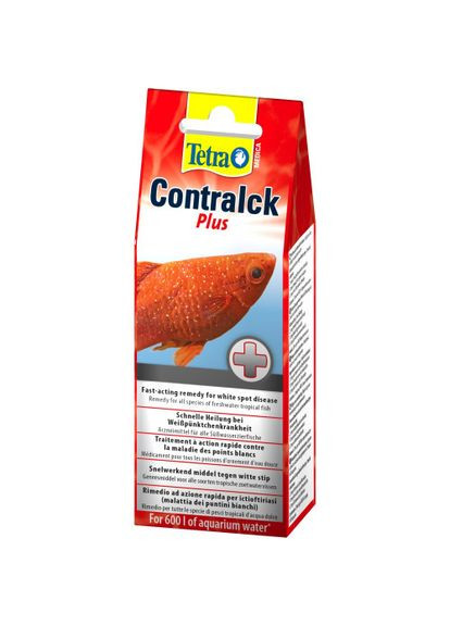 Лікарський засіб Medica ContraIck Plus для боротьби з шкірними паразитами у риб, 20 мл на 600 л (*) Tetra (327878495)