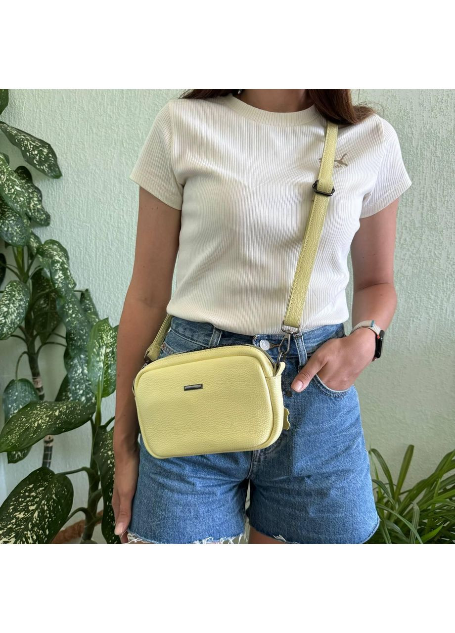 Маленький рюкзак Микки Маус для девочек блестящий с ушками и бантиком эко-кожа мини рюкзачок ProDobro (363136325)