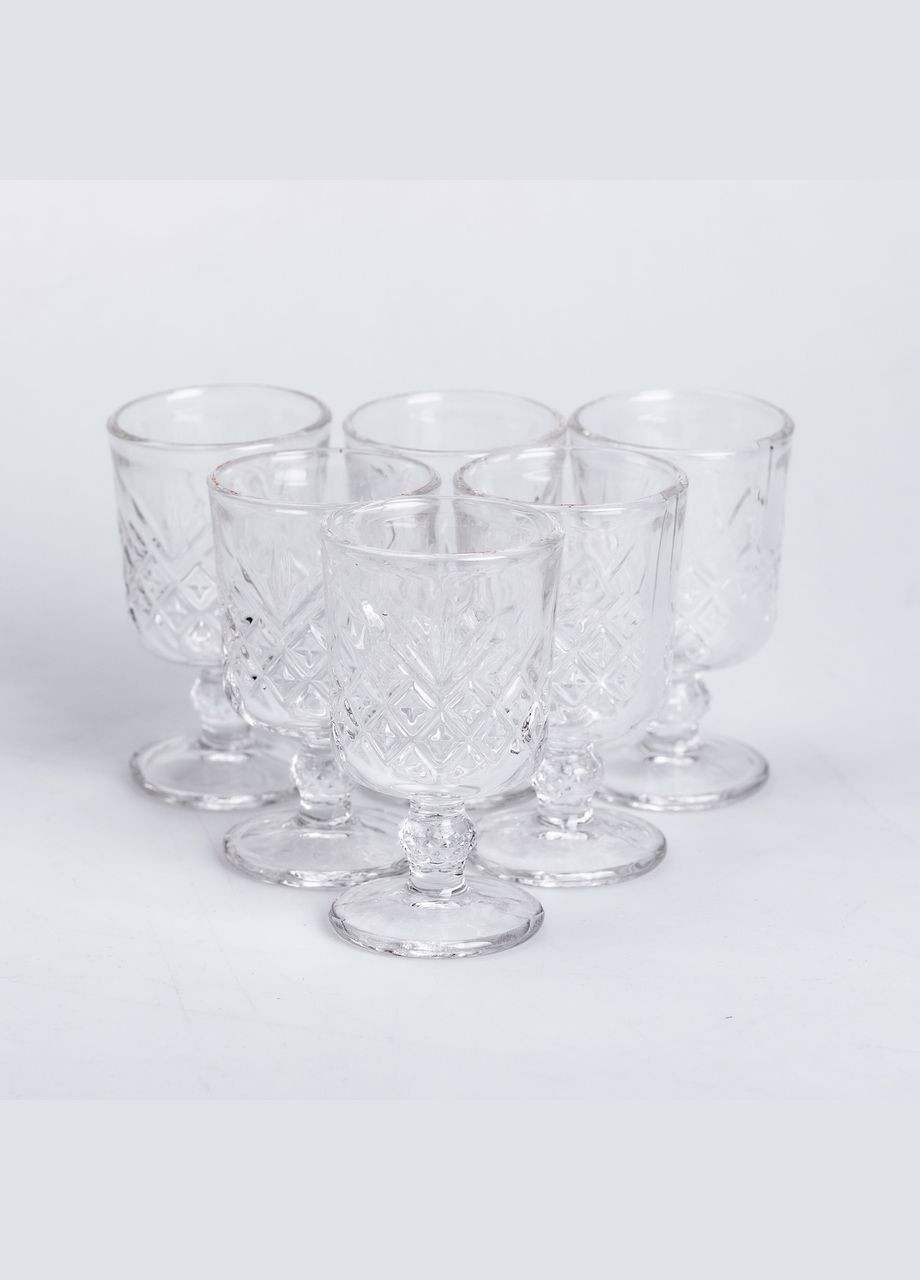 Набор рюмок для крепких напитков Lirmartur 6 штук по 60 мл Yiwu (326599412)